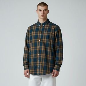 Columbia Rapid Rivers Plaid Button Down Shirt